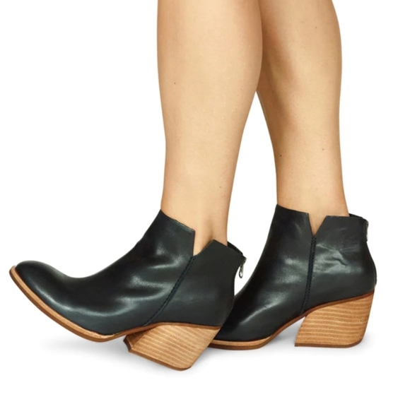 KorkEase Shoes Kork Ease Chandra Black Booties Poshmark